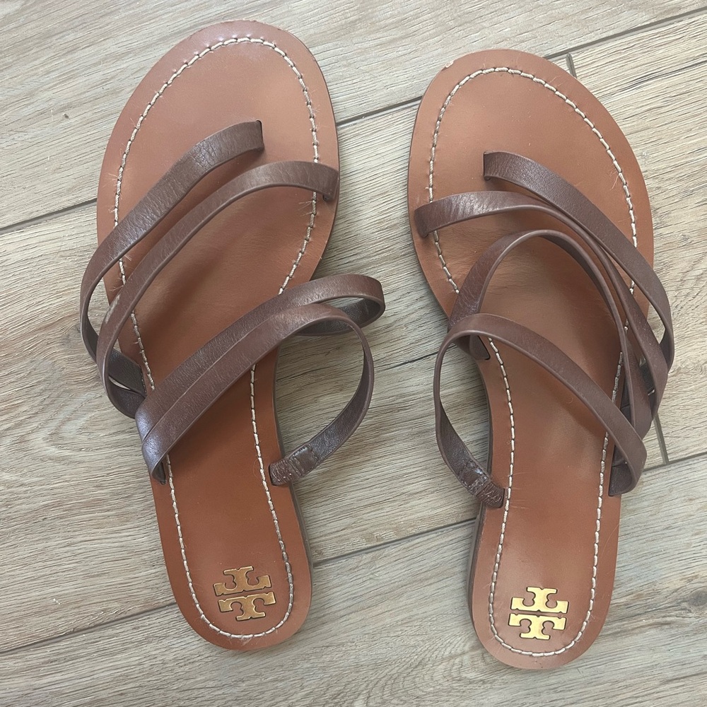 Tory Burch brown sandals
